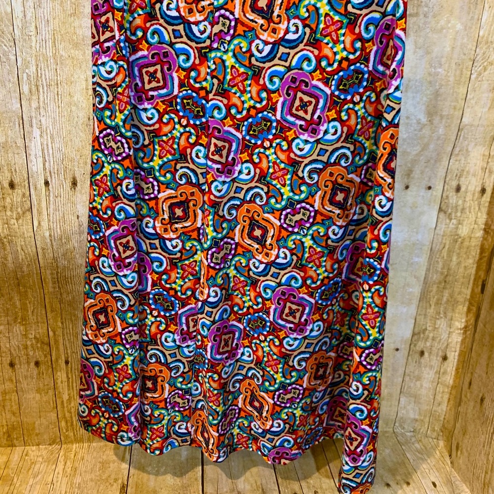 Lularoe Maxi Skirt: Multicolor